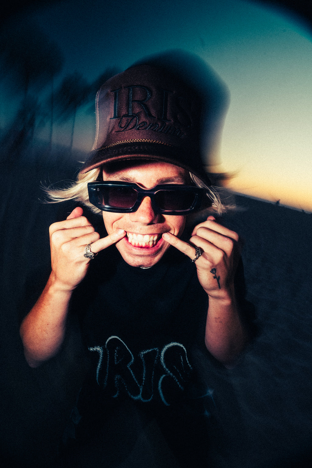 IRIS DENIM HAT